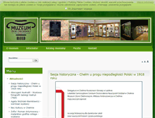 Tablet Screenshot of muzeum.chelm.pl