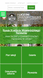 Mobile Screenshot of 1lo.chelm.pl