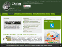 Tablet Screenshot of chelm.pl